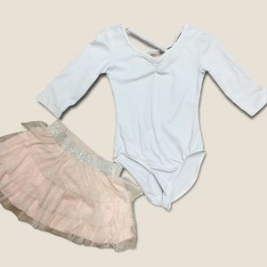Tutu Freestyle & Danskin Leotard Size 4/5 Kids